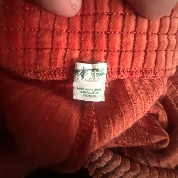 Aerie High Waist Flare Pants Orange Rust‎ Womens Juniors XL - Picture 6 of 6